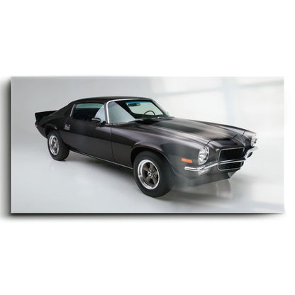 Chevrolet Camaro Retro Wall Art – Vintage Car Canvas Print Cars