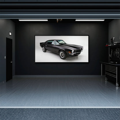 Chevrolet Camaro Retro Wall Art – Vintage Car Canvas Print Cars