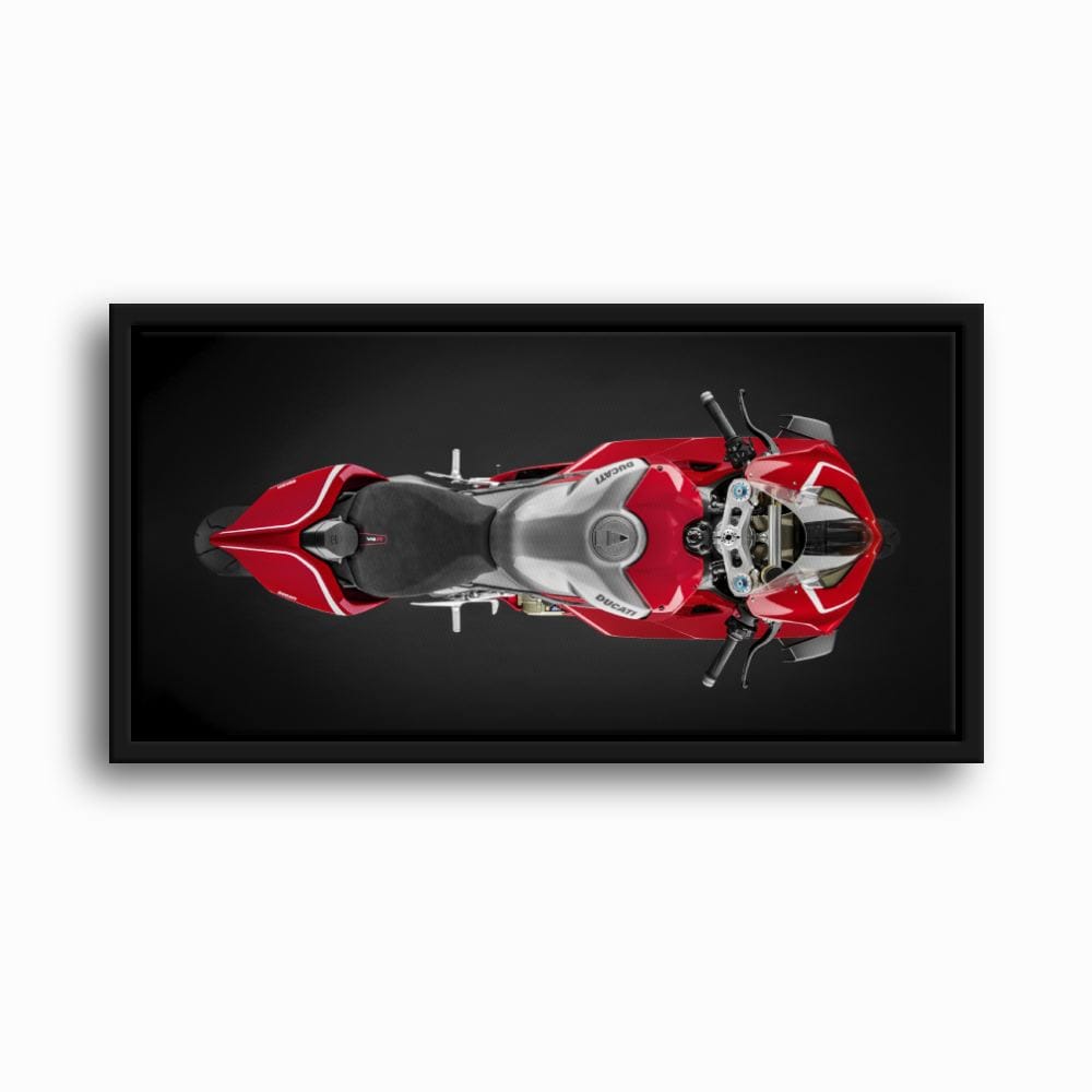 Ducati Panigale V4 R Wall Art – Red Superbike Canvas Print Motorcycle