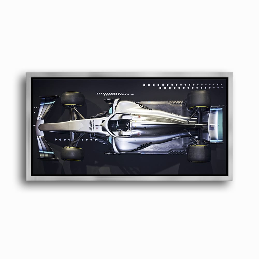Mercedes-AMG W09 EQ Power+ Silver Arrow Wall Art – F1 Canvas Print Cars
