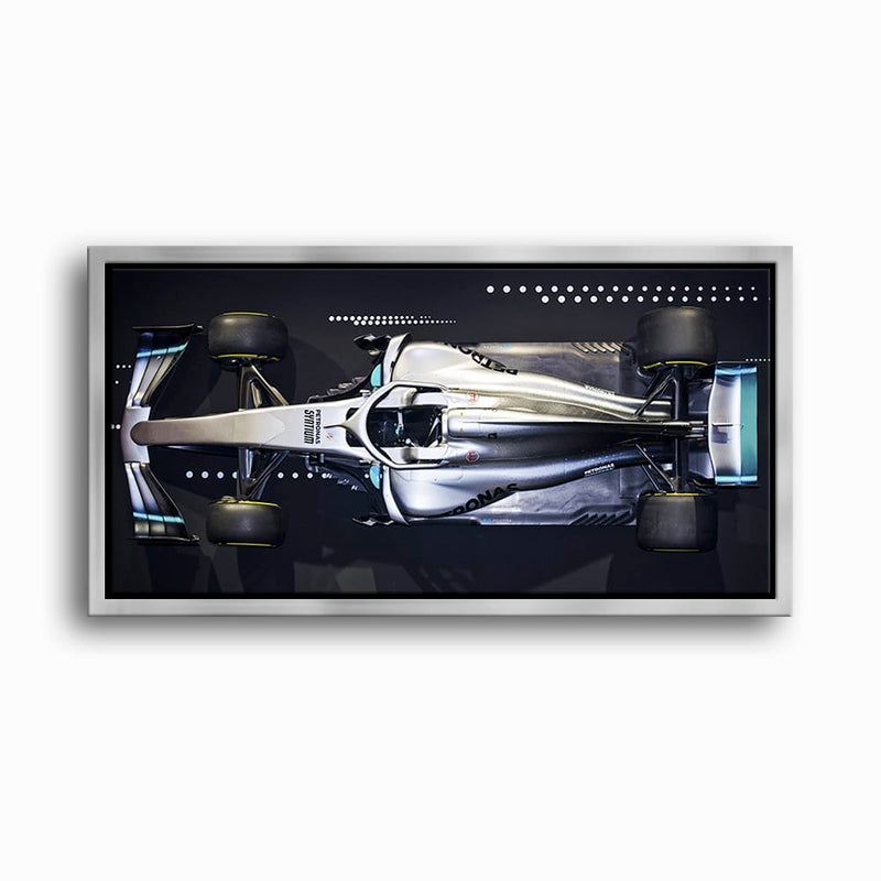 Mercedes-AMG W09 EQ Power+ Silver Arrow Wall Art – F1 Canvas Print Cars