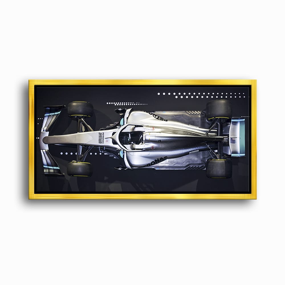 Mercedes-AMG W09 EQ Power+ Silver Arrow Wall Art – F1 Canvas Print Cars