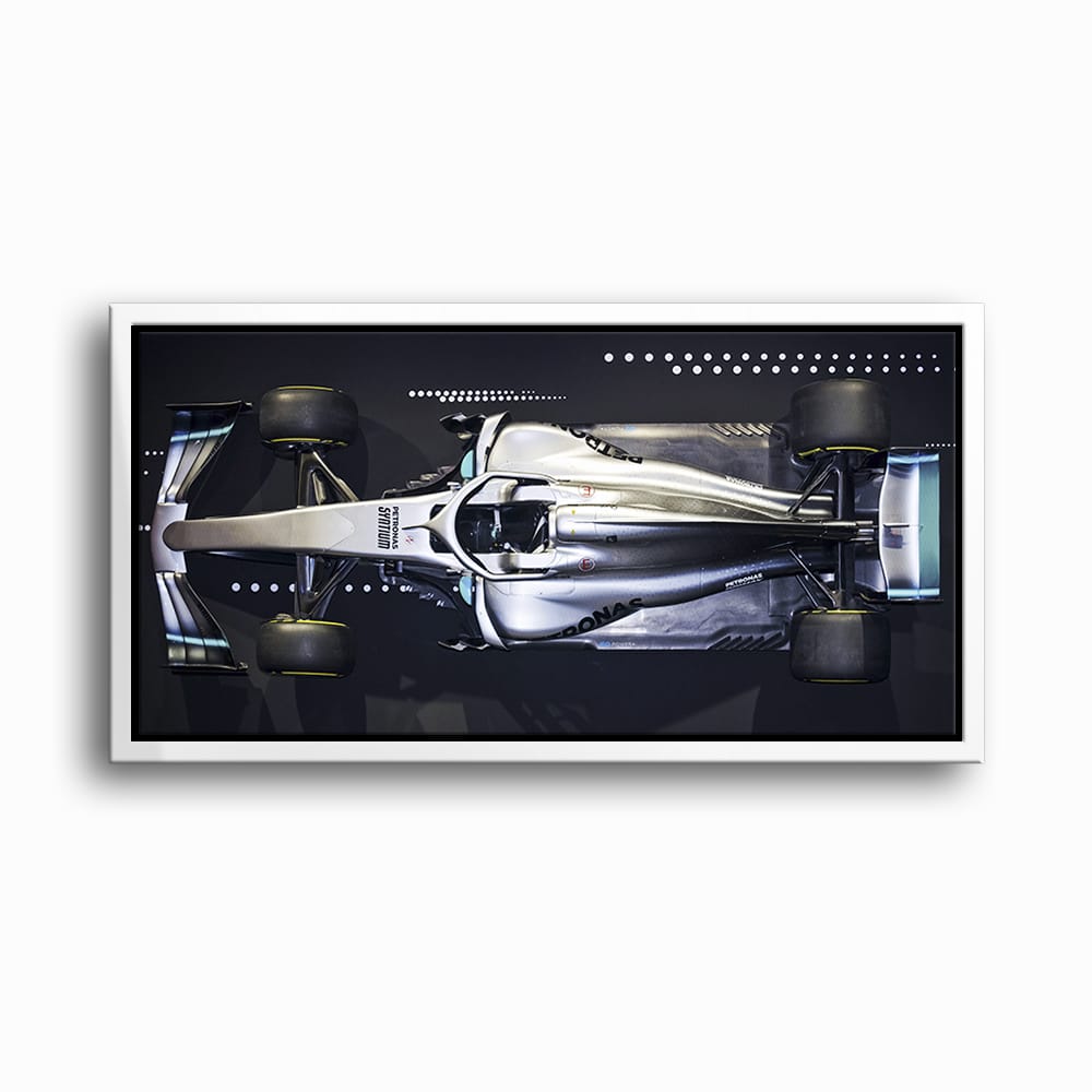 Mercedes-AMG W09 EQ Power+ Silver Arrow Wall Art – F1 Canvas Print Cars