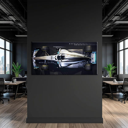Mercedes-AMG W09 EQ Power+ Silver Arrow Wall Art – F1 Canvas Print Cars