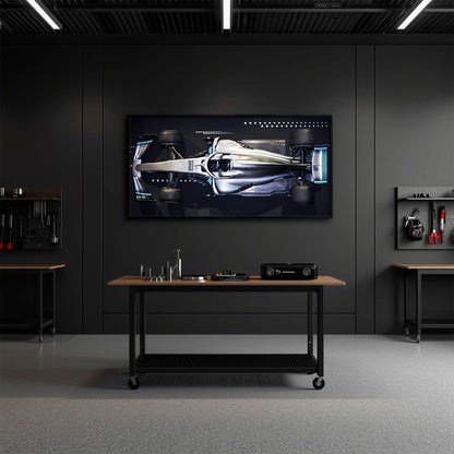 Mercedes-AMG W09 EQ Power+ Silver Arrow Wall Art – F1 Canvas Print Cars