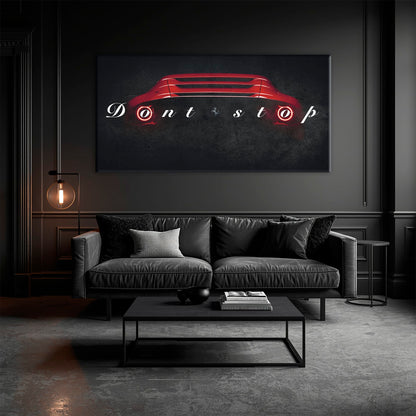 Red Ferrari Canvas Print  | Motivational Office Decor Cars