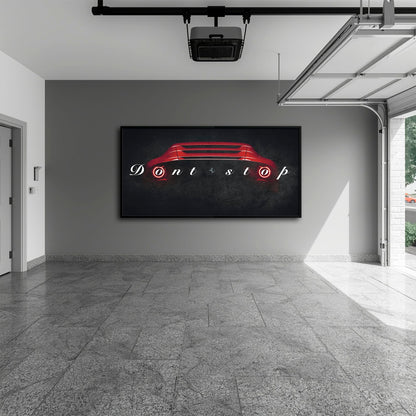 Red Ferrari Canvas Print  | Motivational Office Decor Cars