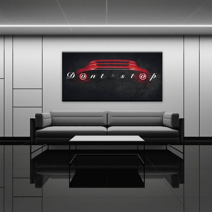 Red Ferrari Canvas Print  | Motivational Office Decor Cars