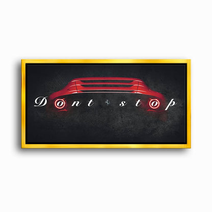 Red Ferrari Canvas Print  | Motivational Office Decor Cars
