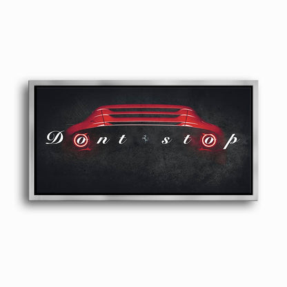 Red Ferrari Canvas Print  | Motivational Office Decor Cars