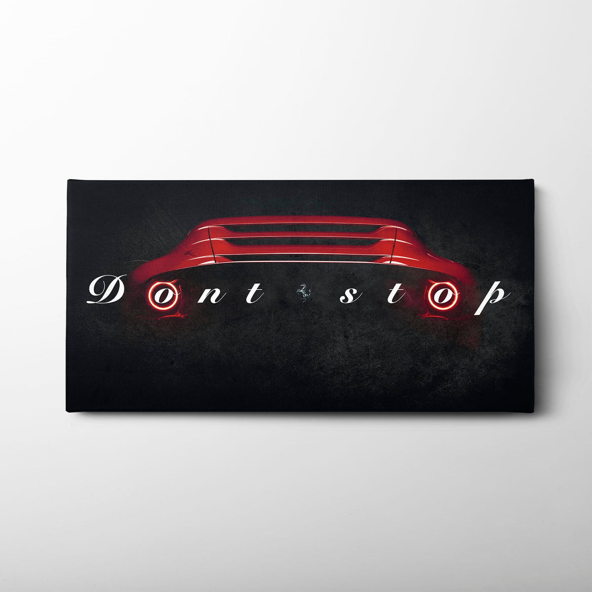Red Ferrari Canvas Print  | Motivational Office Decor Cars