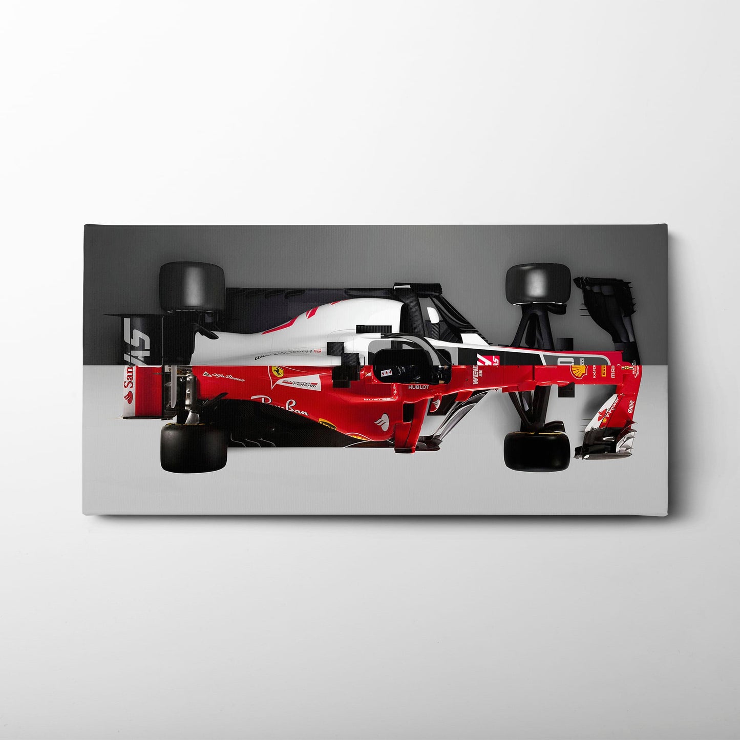 Ferrari & Haas F1 Wall Art | Formula One Decor Cars