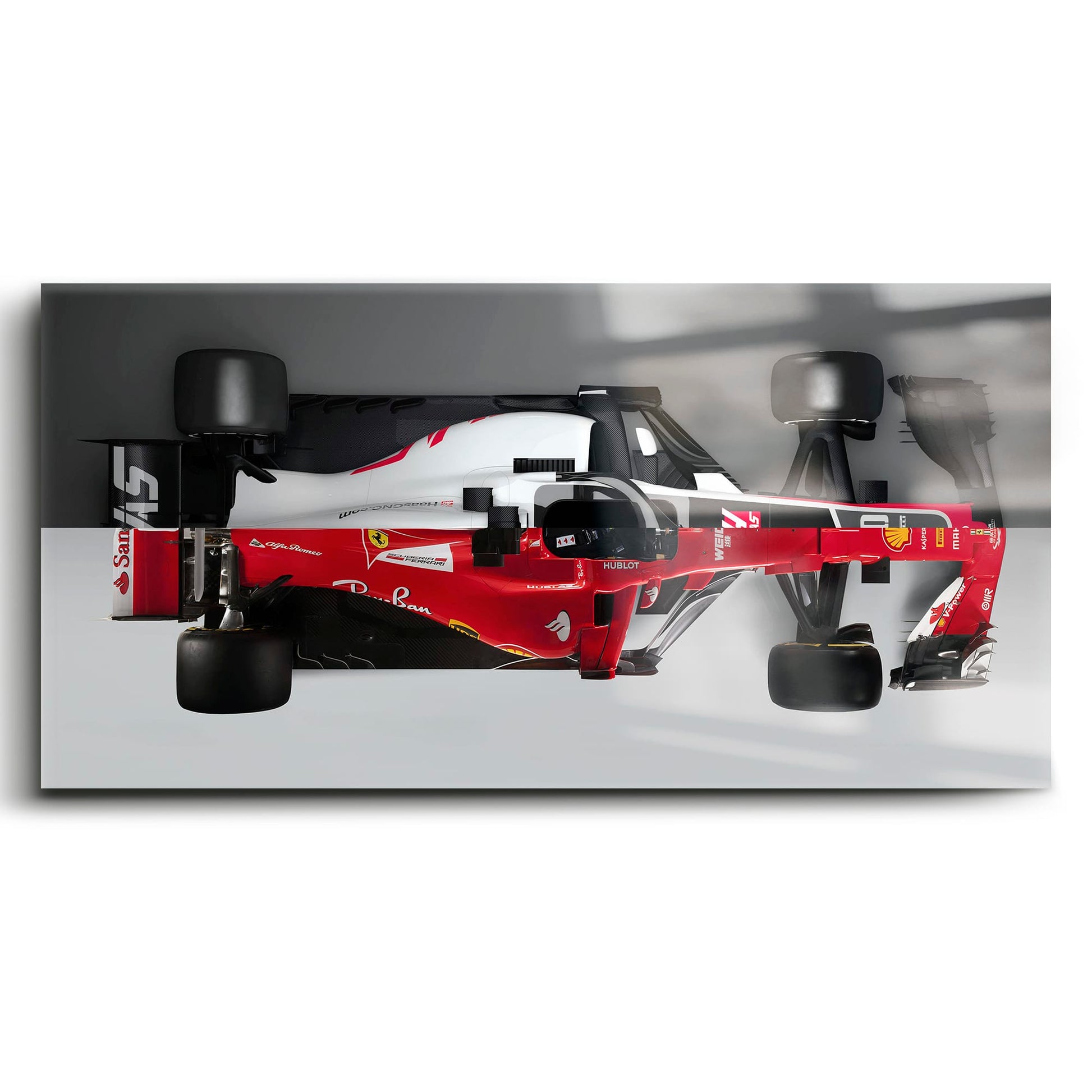 Ferrari & Haas F1 Wall Art | Formula One Decor Cars