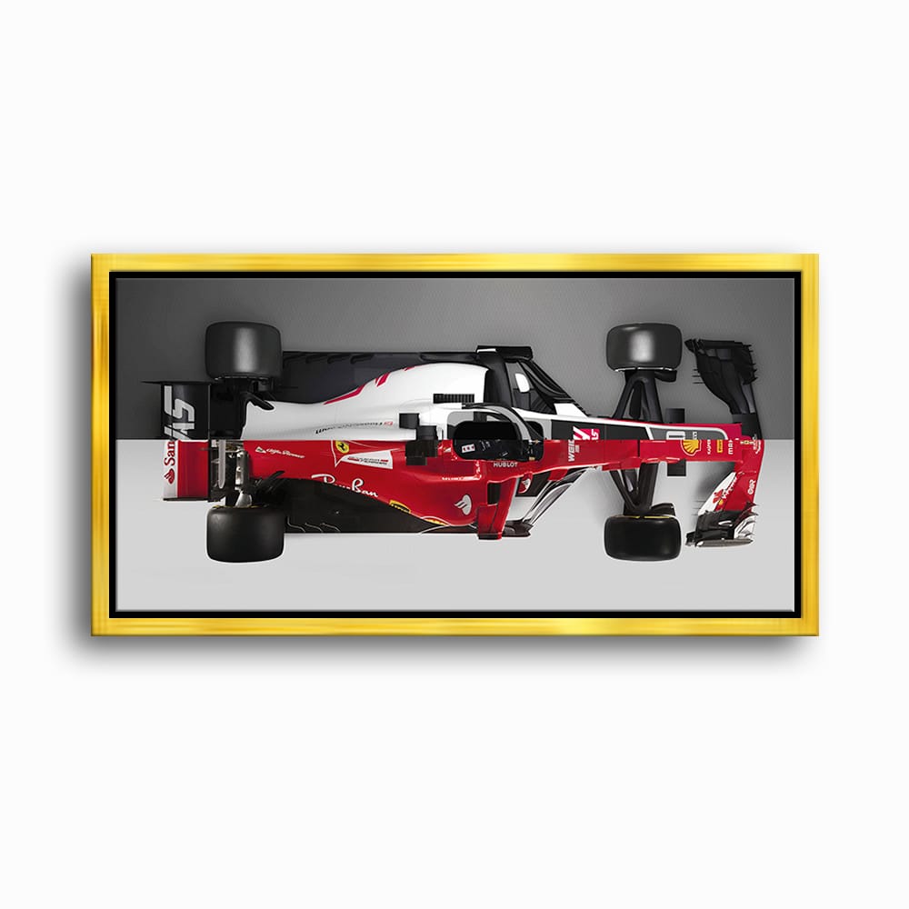 Ferrari & Haas F1 Wall Art | Formula One Decor Cars