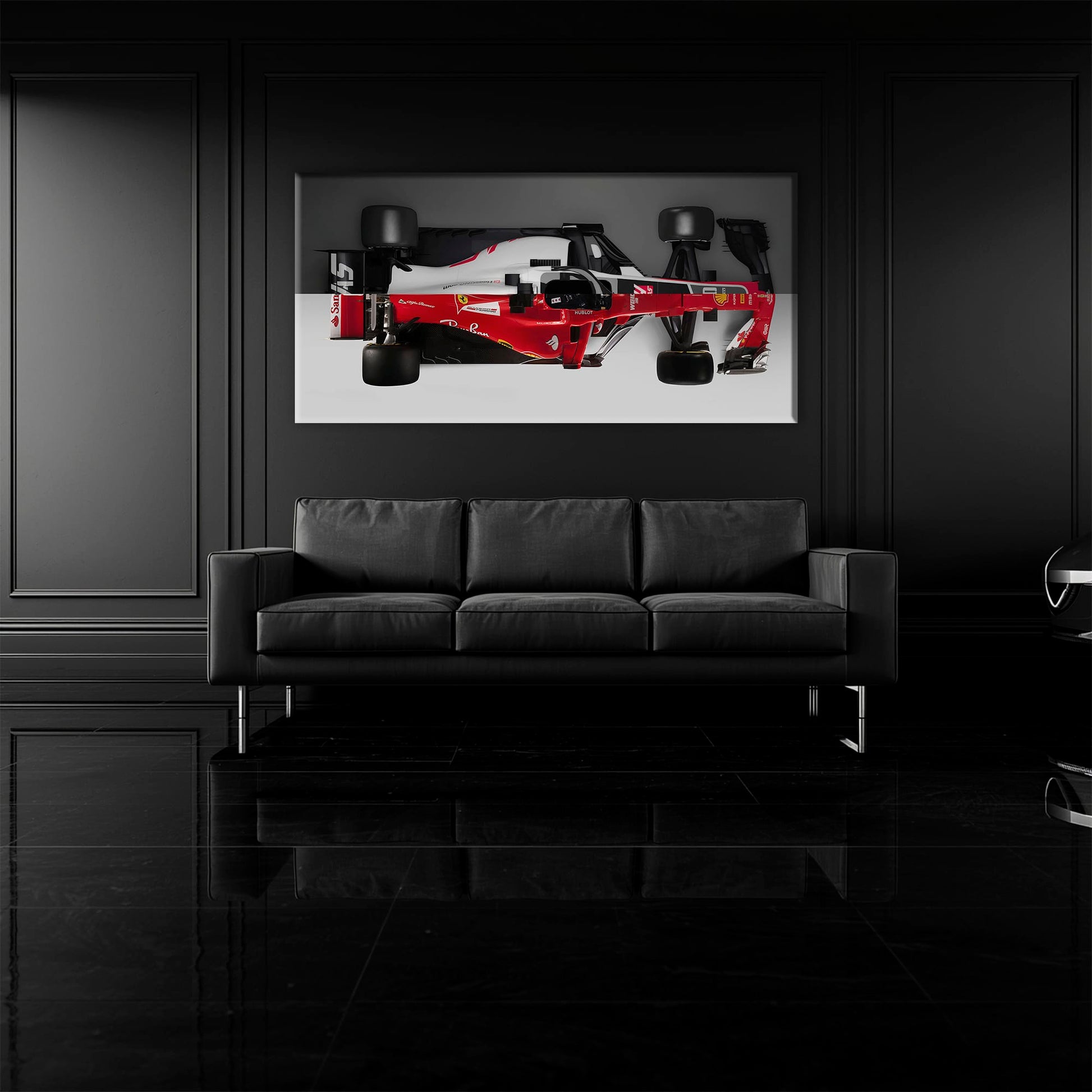 Ferrari & Haas F1 Wall Art | Formula One Decor Cars