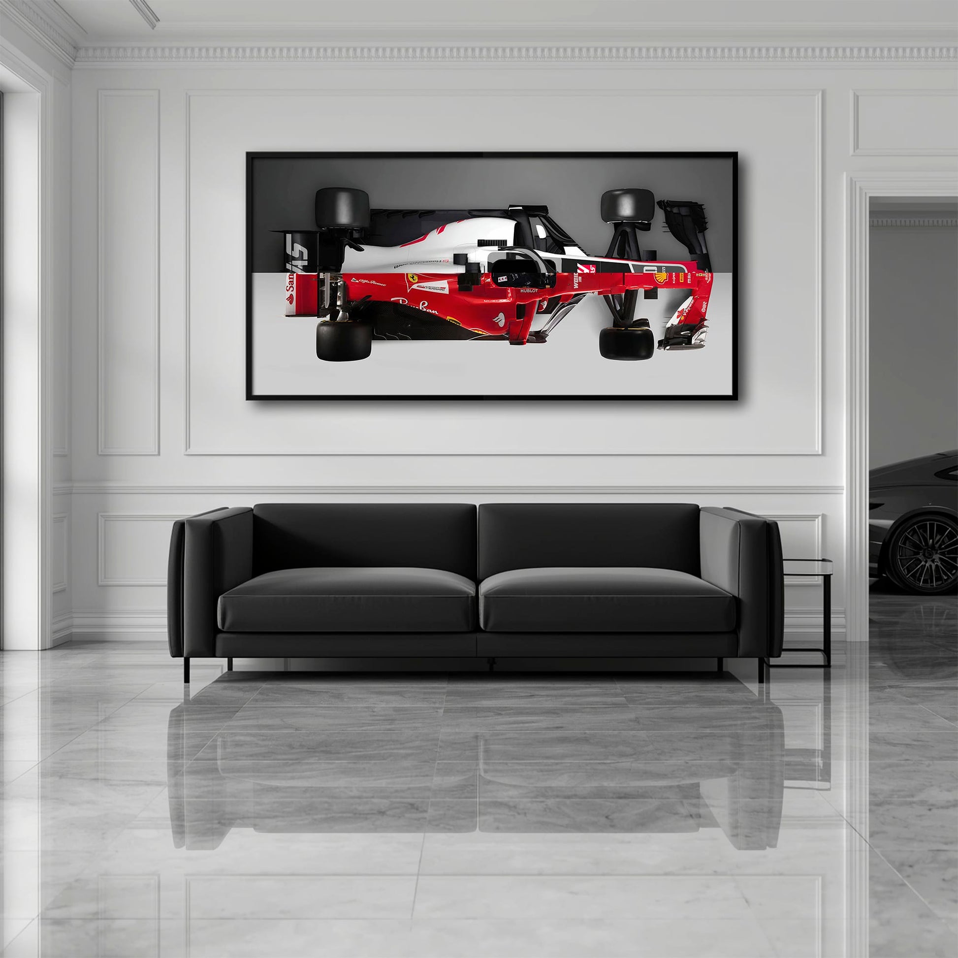Ferrari & Haas F1 Wall Art | Formula One Decor Cars