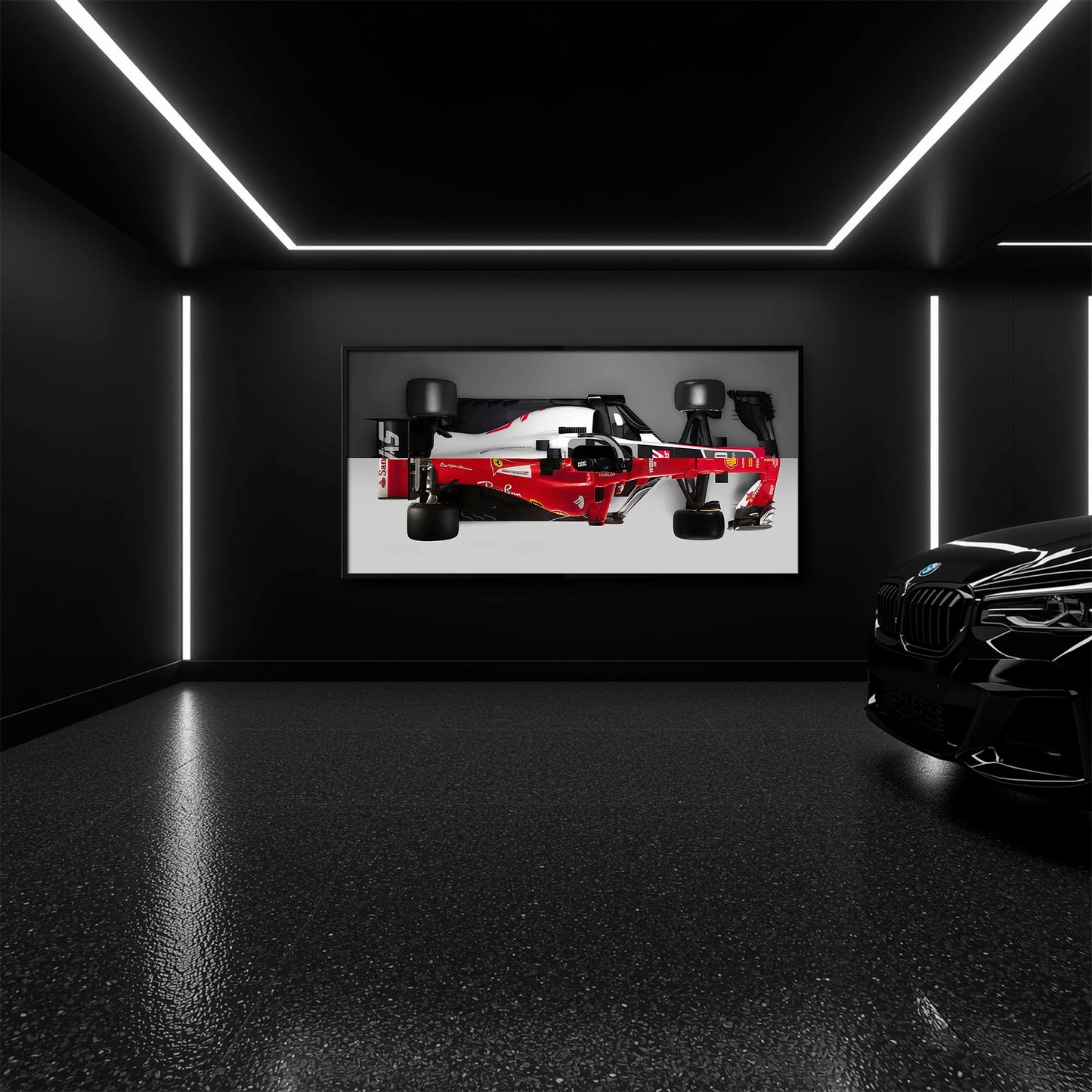 Ferrari & Haas F1 Wall Art | Formula One Decor Cars