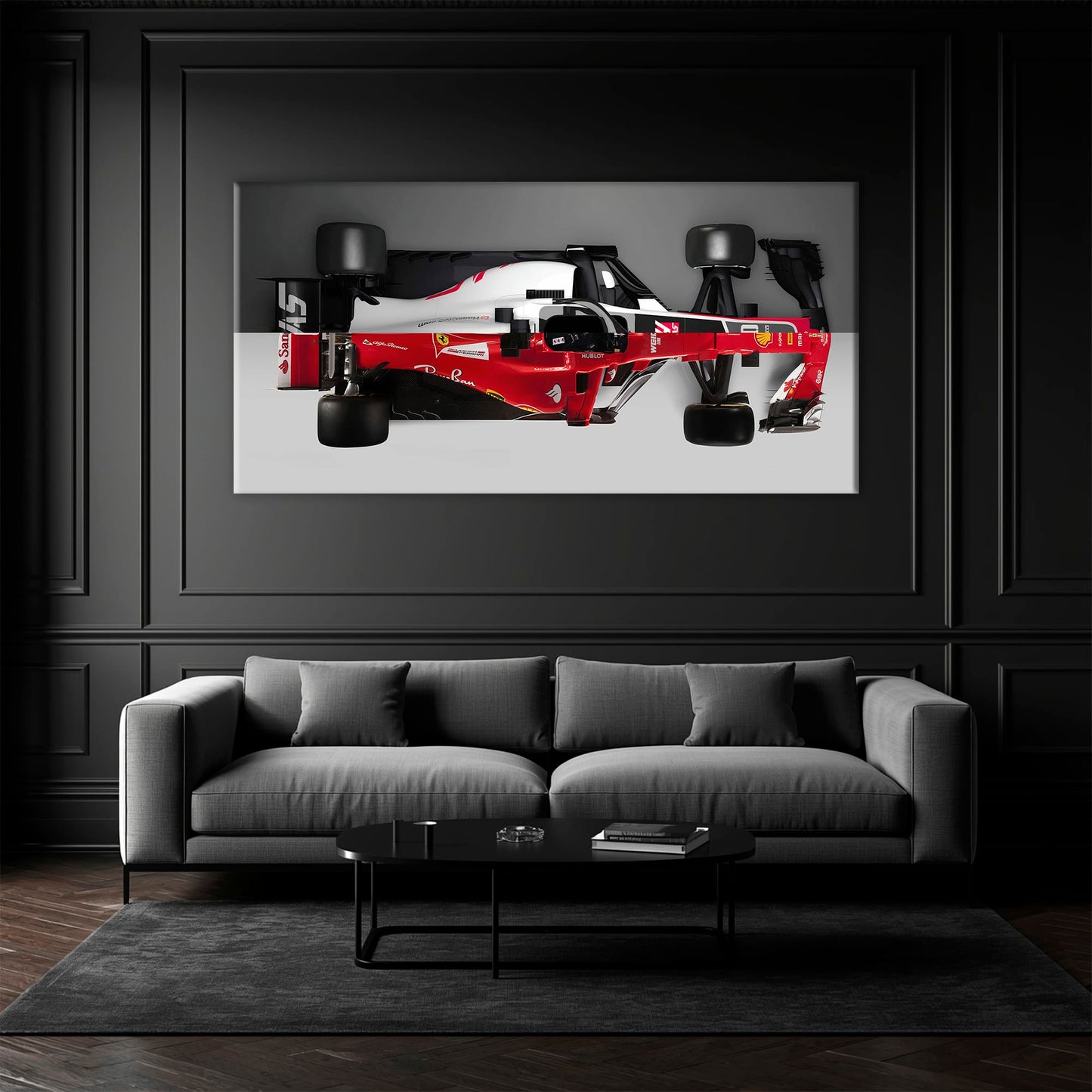 Ferrari & Haas F1 Wall Art | Formula One Decor Cars