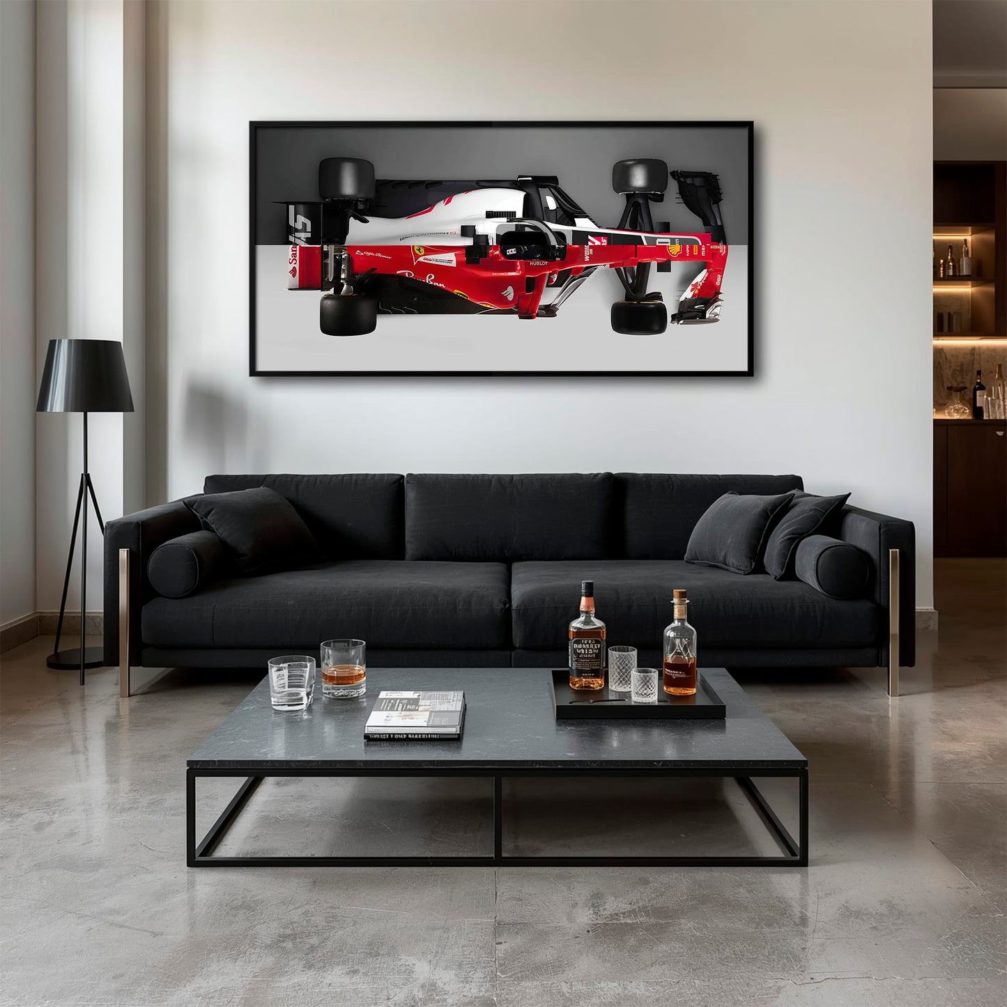 Ferrari & Haas F1 Wall Art | Formula One Decor Cars