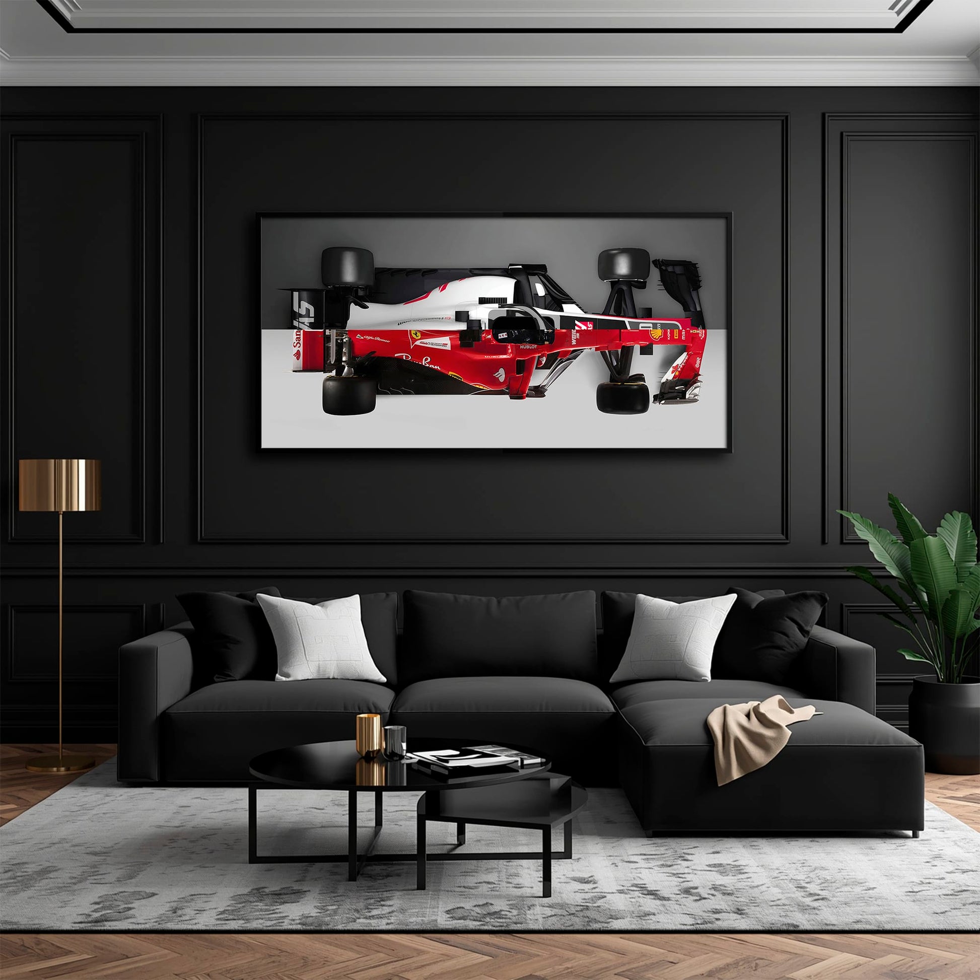 Ferrari & Haas F1 Wall Art | Formula One Decor Cars