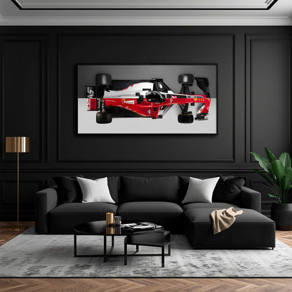 Ferrari & Haas F1 Wall Art | Formula One Decor Cars