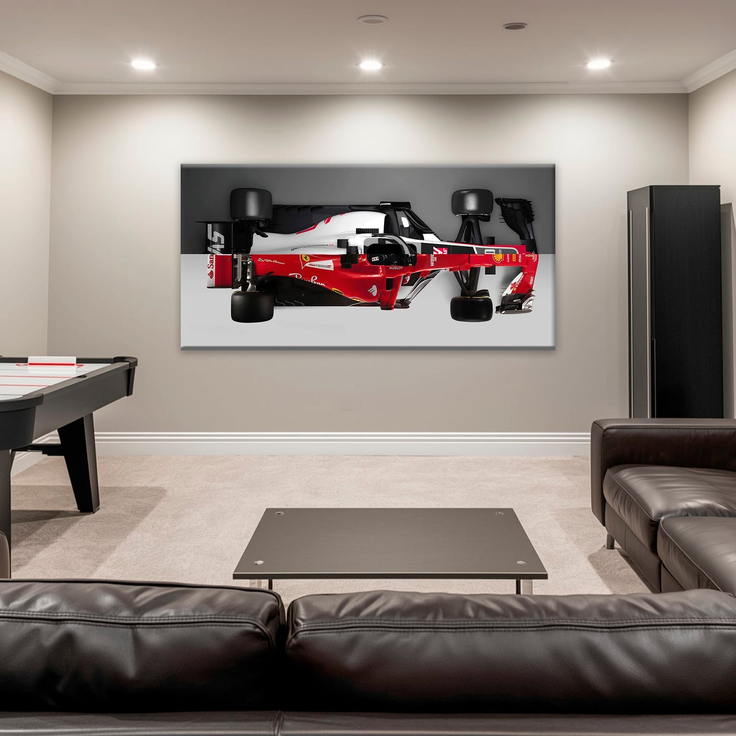 Ferrari & Haas F1 Wall Art | Formula One Decor Cars
