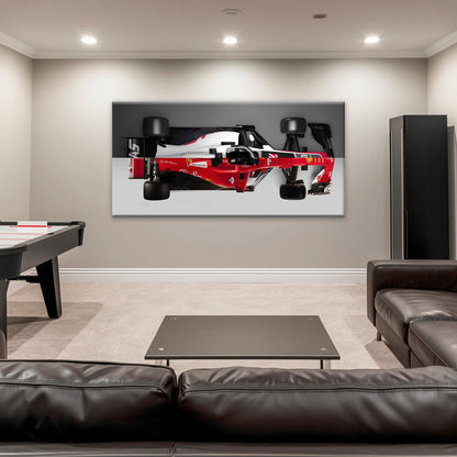 Ferrari & Haas F1 Wall Art | Formula One Decor Cars