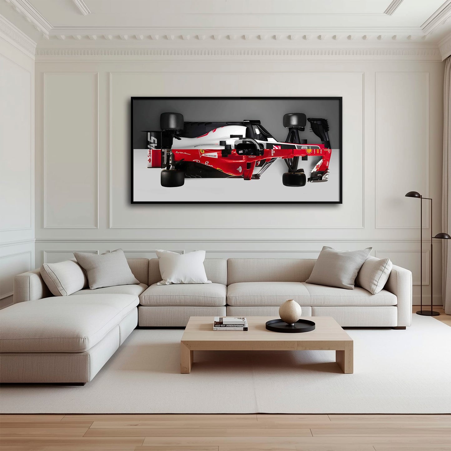 Ferrari & Haas F1 Wall Art | Formula One Decor Cars