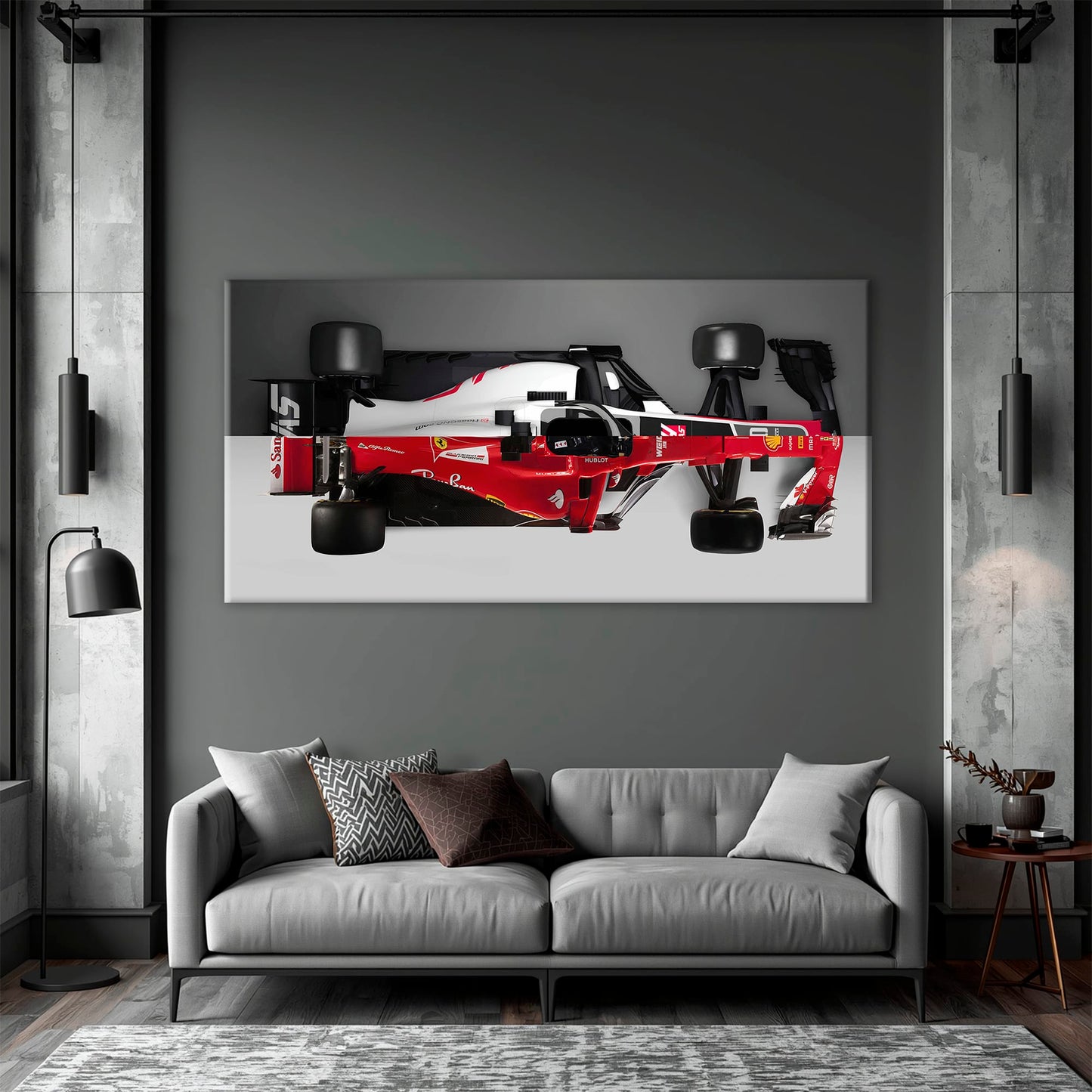 Ferrari & Haas F1 Wall Art | Formula One Decor Cars