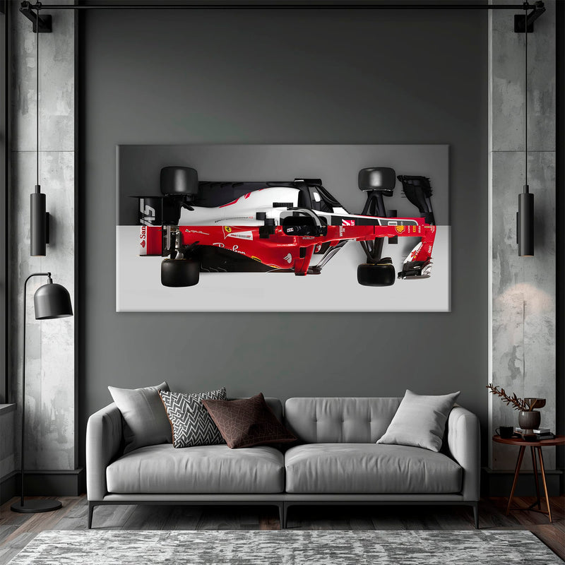 Ferrari & Haas F1 Wall Art | Formula One Decor Cars
