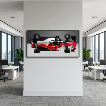 Ferrari & Haas F1 Wall Art | Formula One Decor Cars