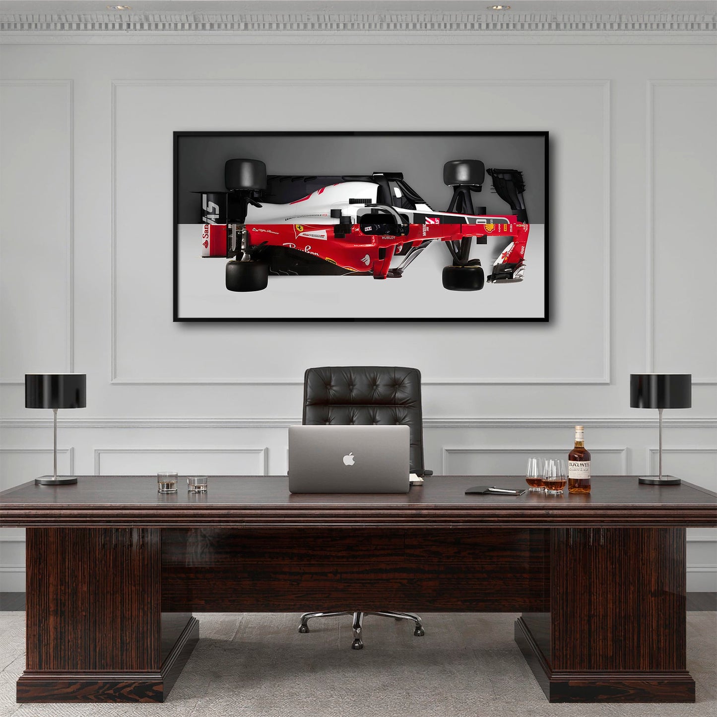 Ferrari & Haas F1 Wall Art | Formula One Decor Cars