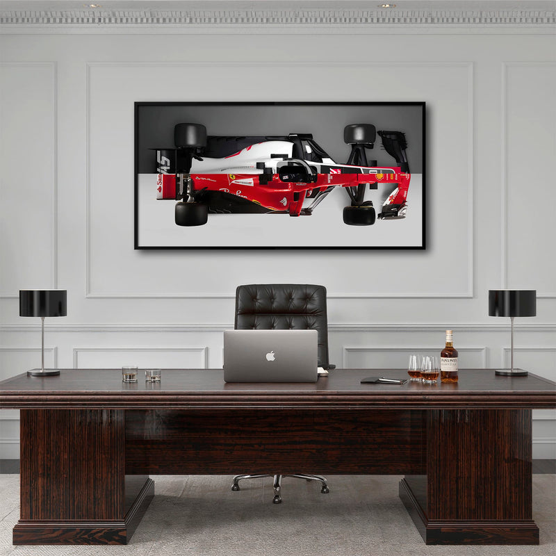 Ferrari & Haas F1 Wall Art | Formula One Decor Cars