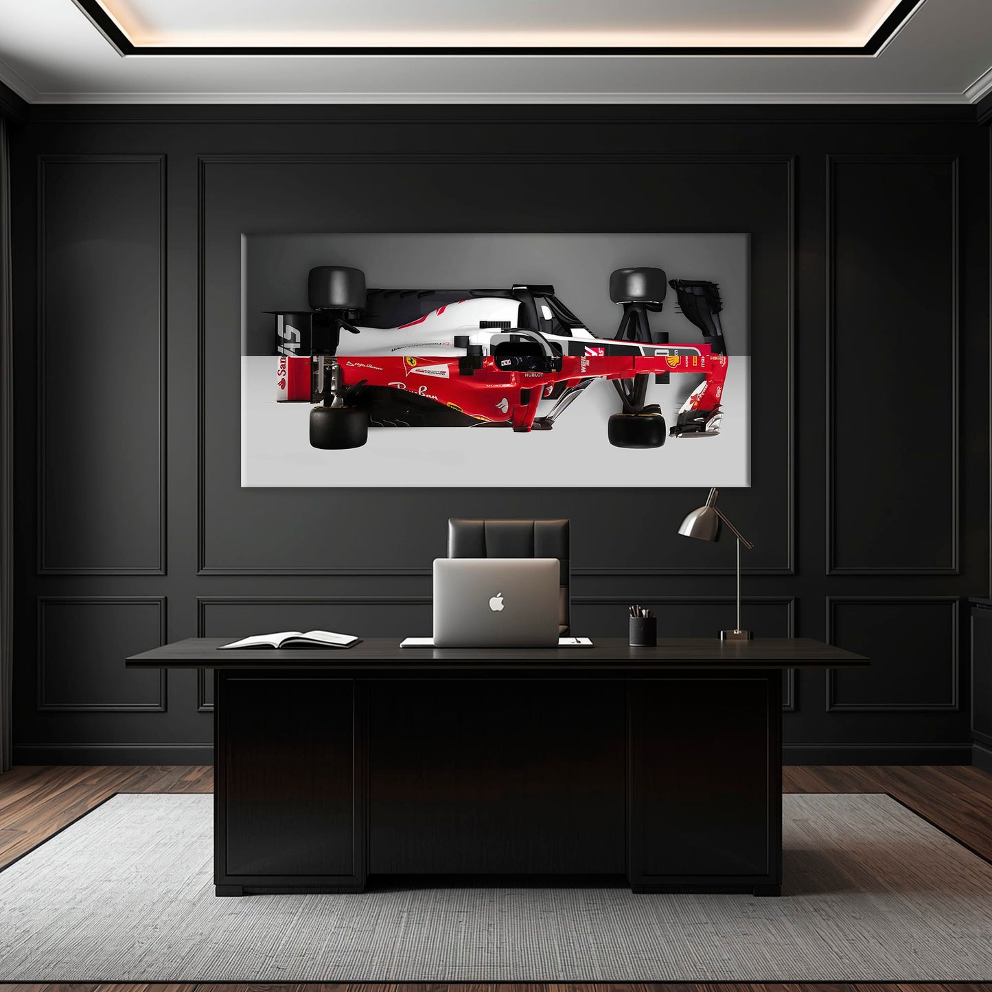 Ferrari & Haas F1 Wall Art | Formula One Decor Cars