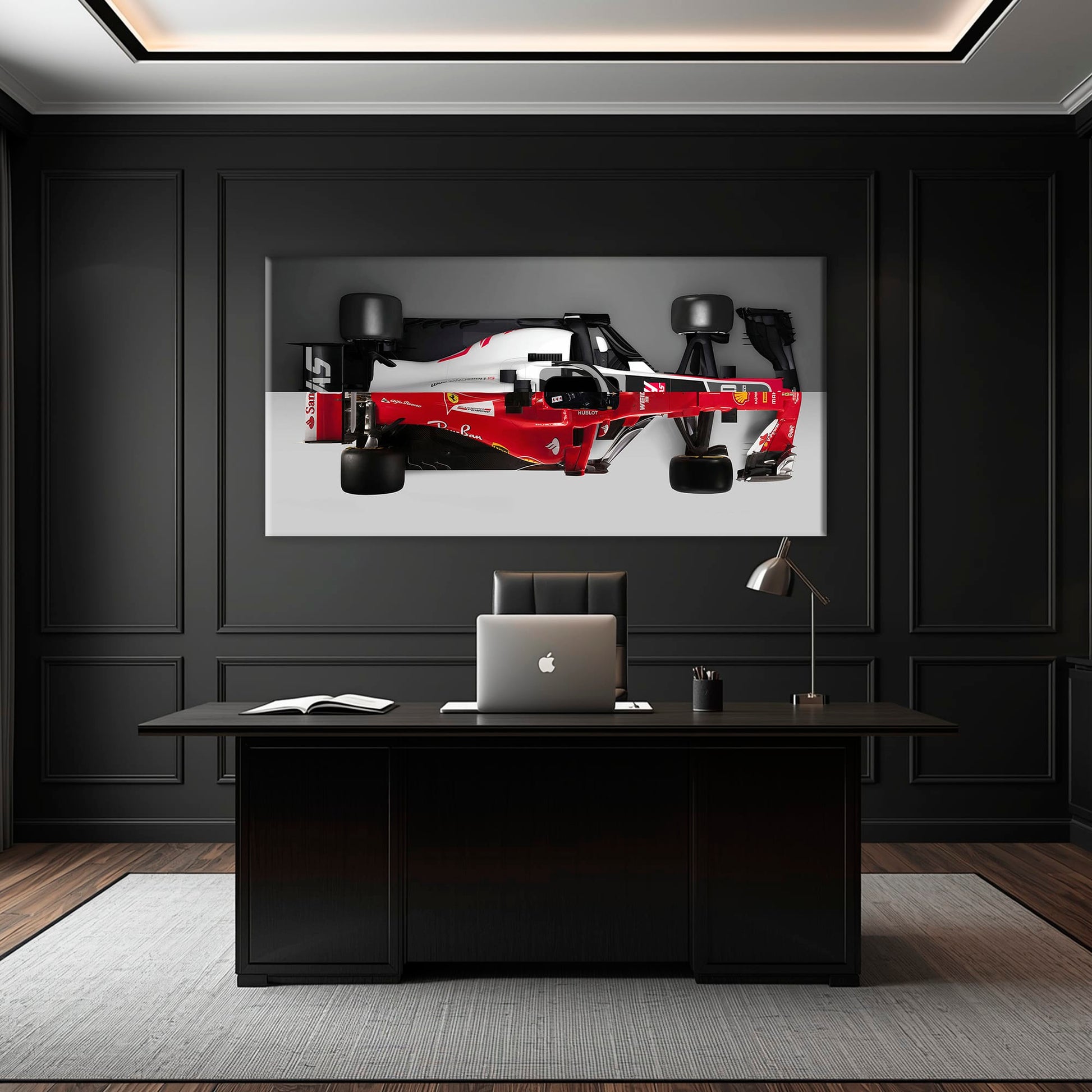 Ferrari & Haas F1 Wall Art | Formula One Decor Cars