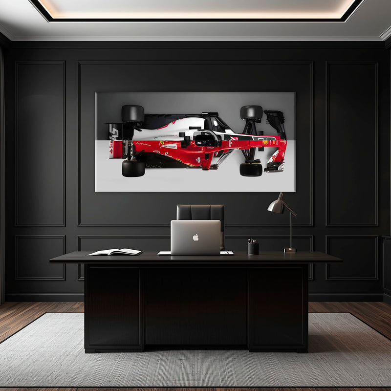Ferrari & Haas F1 Wall Art | Formula One Decor Cars