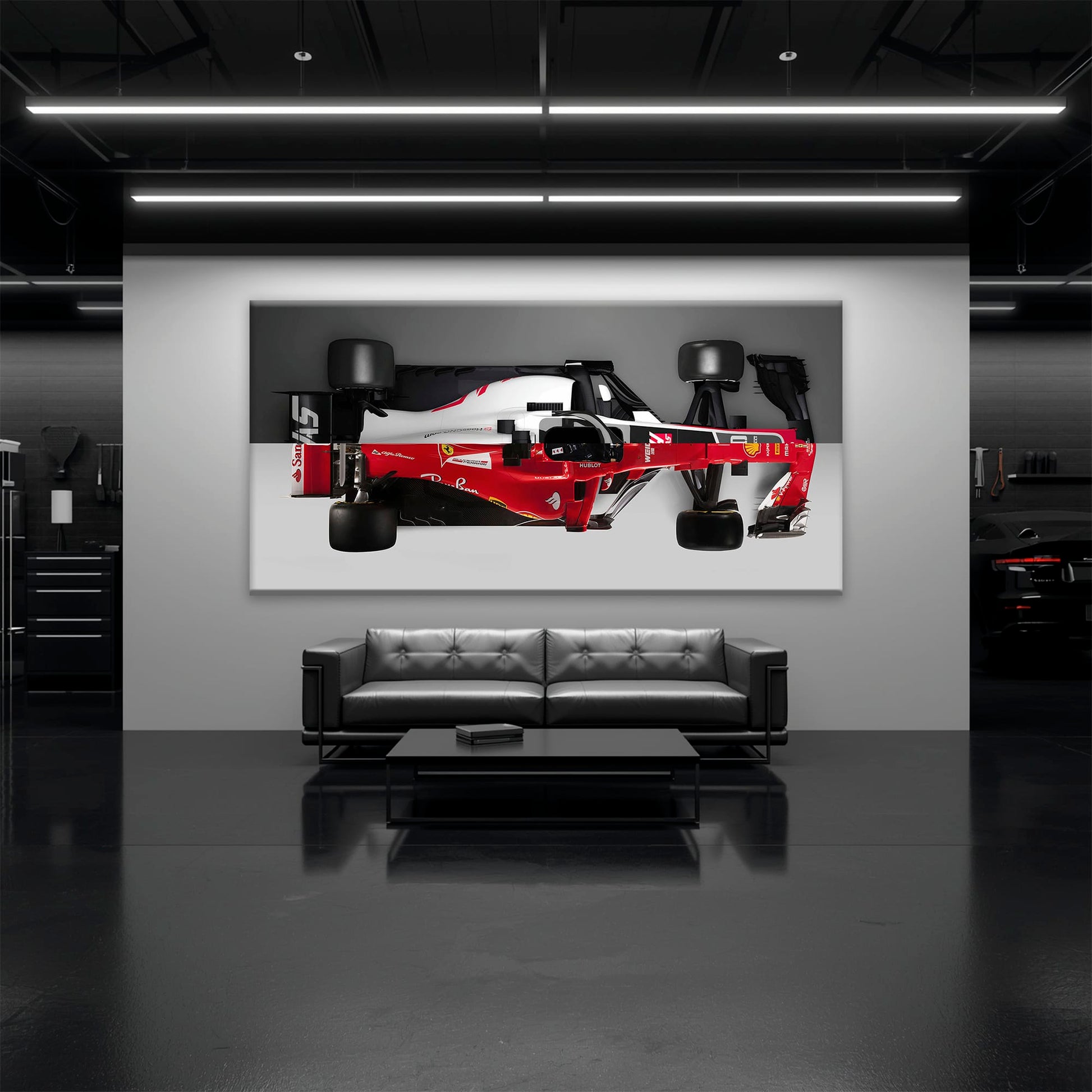 Ferrari & Haas F1 Wall Art | Formula One Decor Cars