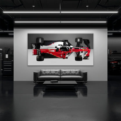 Ferrari & Haas F1 Wall Art | Formula One Decor Cars
