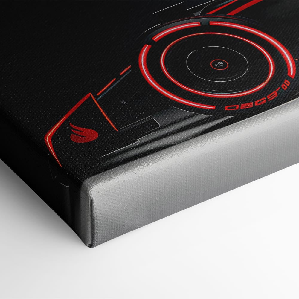 Ferrari Neon Velocity F1 Wall Art | Formula One Decor Cars