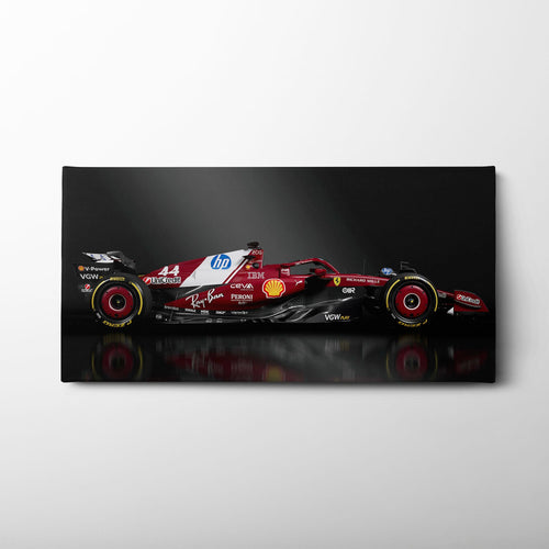 Ferrari SF-25 No. 44 F1 Wall Art | Formula One Decor Cars