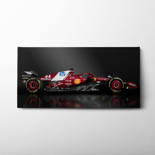 Ferrari SF-25 No. 44 F1 Wall Art | Formula One Decor Cars