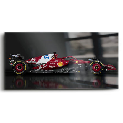 Ferrari SF-25 No. 44 F1 Wall Art | Formula One Decor Cars