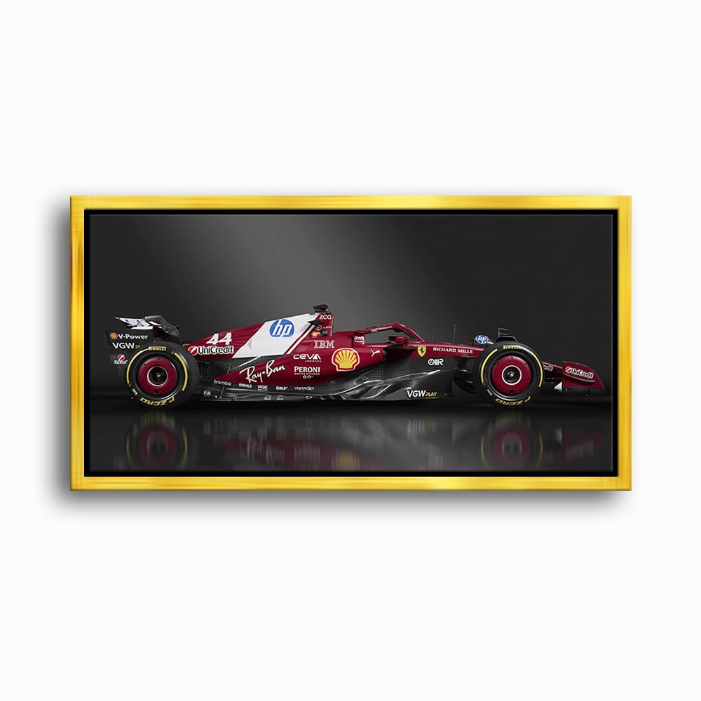 Ferrari SF-25 No. 44 F1 Wall Art | Formula One Decor Cars