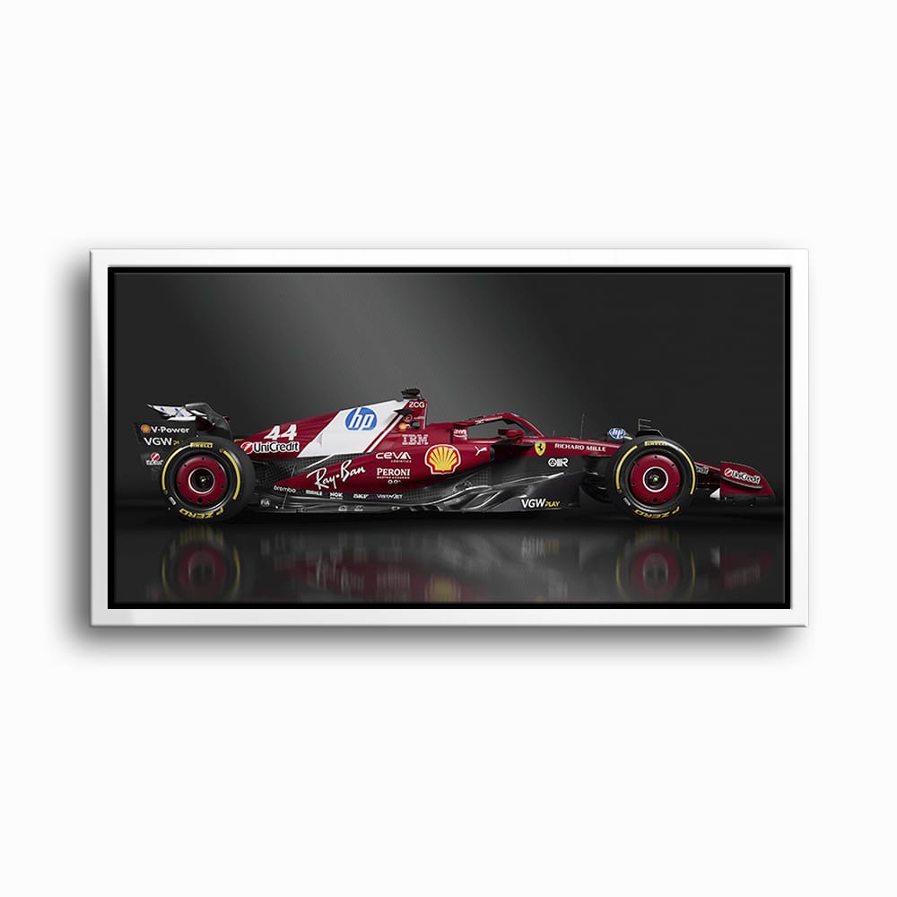 Ferrari SF-25 No. 44 F1 Wall Art | Formula One Decor Cars