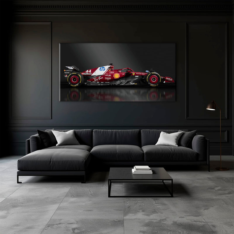Ferrari SF-25 No. 44 F1 Wall Art | Formula One Decor Cars