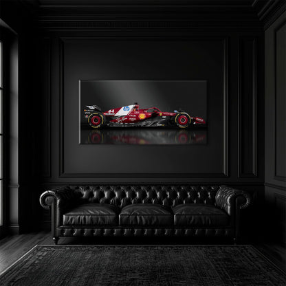Ferrari SF-25 No. 44 F1 Wall Art | Formula One Decor Cars