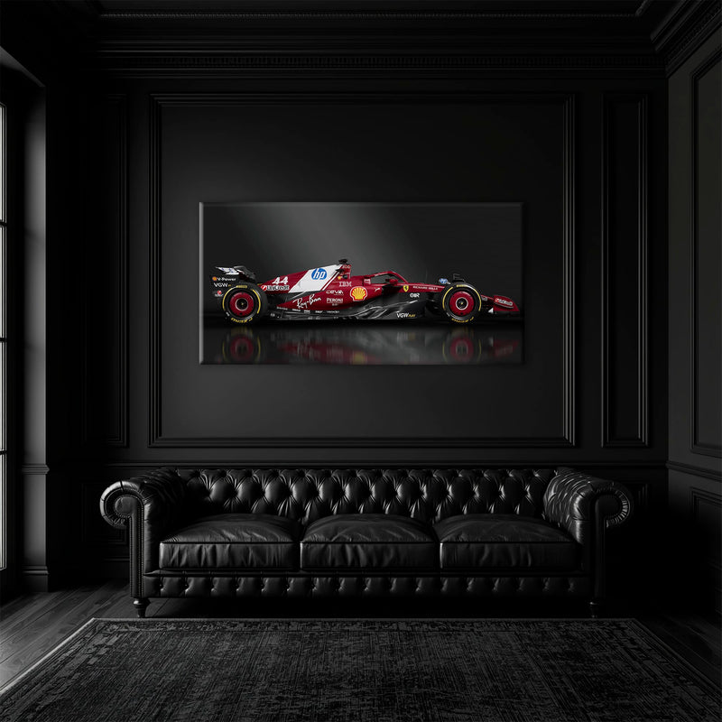Ferrari SF-25 No. 44 F1 Wall Art | Formula One Decor Cars