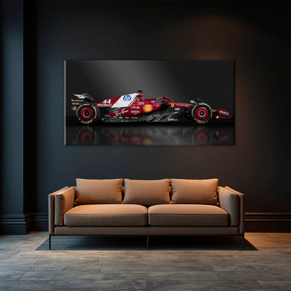 Ferrari SF-25 No. 44 F1 Wall Art | Formula One Decor Cars