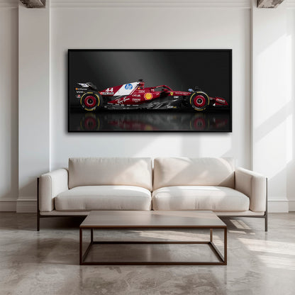 Ferrari SF-25 No. 44 F1 Wall Art | Formula One Decor Cars