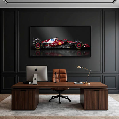 Ferrari SF-25 No. 44 F1 Wall Art | Formula One Decor Cars